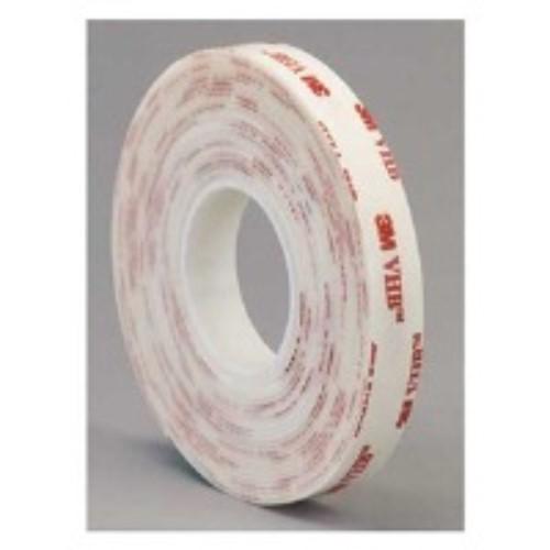 4950 VHB ACRYLIC FOAM TAPE WHITE 12MM X 33M WHITE product photo Back View L