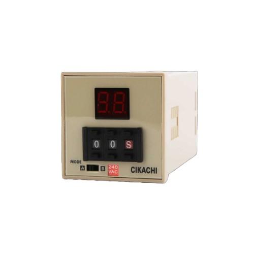 AFK4D-DM DIGITAL MULTI-RANGE FLICKER TIMER 12VDC product photo Front View L