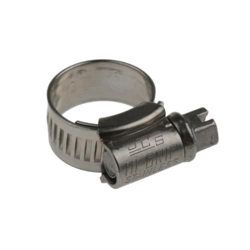 HI-GRIP HGS16BP STAINLESS STEEL SLOTTED HEX WORM DRIVE 9MM BAND WIDTH 11MM-16MM INSIDE DIAMETER product photo Front View L