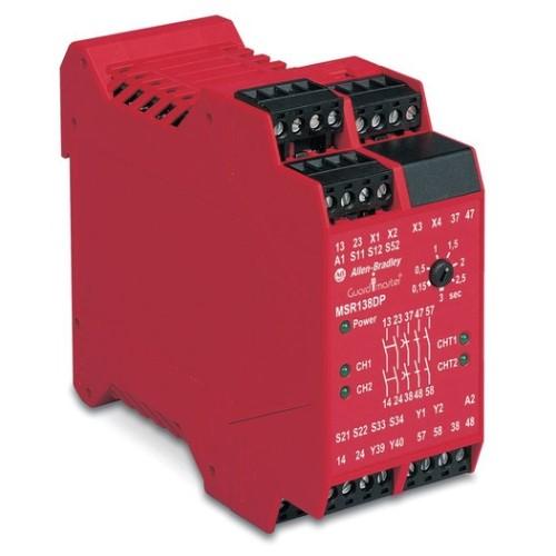 440R MONITORING SAFETY RELAY W/DELAYED OUTPUT product photo Front View L