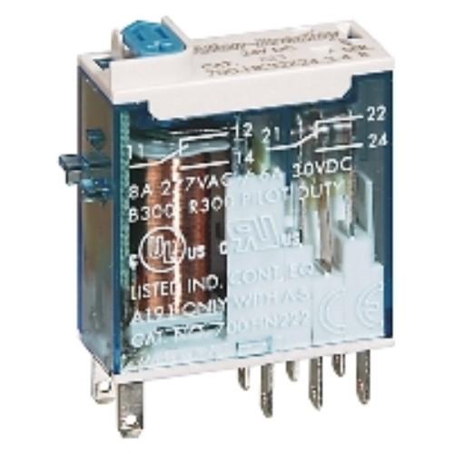 700-HK GENERAL PURPOSE SLIM LINE RELAY 8A CONTACT DPDT 240V product photo Back View L