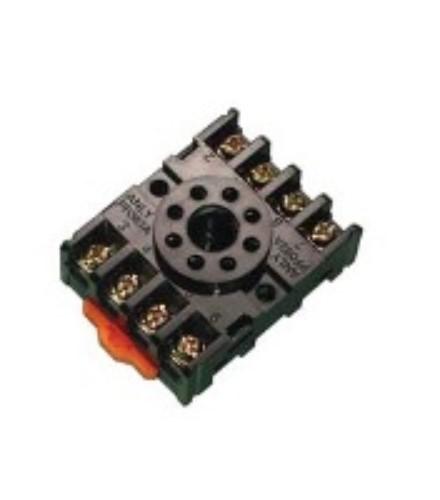 FRONT MOUNTING RELAY SOCKET 8PIN product photo Back View L