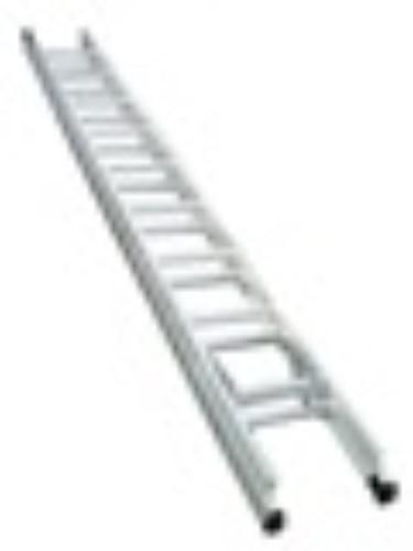 DOUBLE EXTENSION LADDER 10 STEPS product photo Side View L