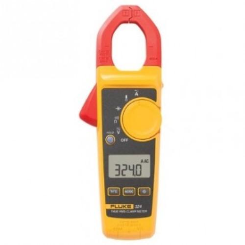 TRUE-RMS AC/DC CLAMP METER ESPR 400A W/ TEMPERATURE product photo Front View L