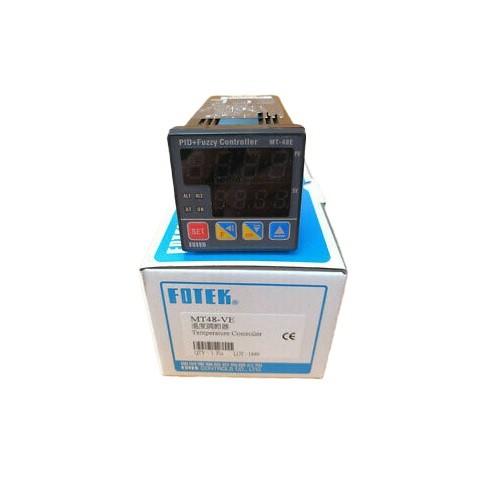 PID+FUZZY TEMPERATURE CONTROLLER RELAY OUTPUT 48 X48 MM product photo Front View L