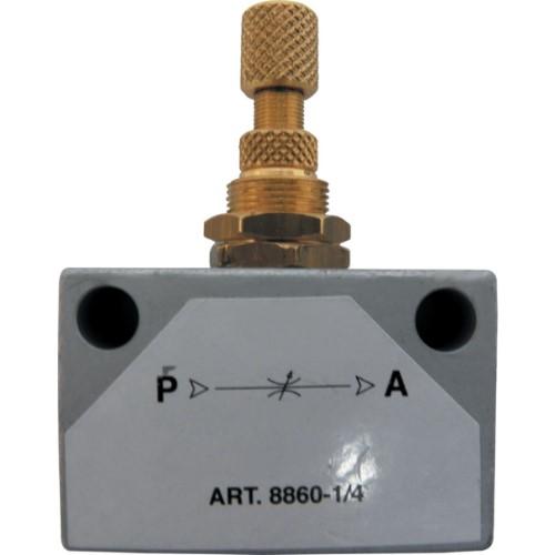 FR1-3 BI-DIRECTIONAL FLOW REGULATOR G3/8 product photo Front View L