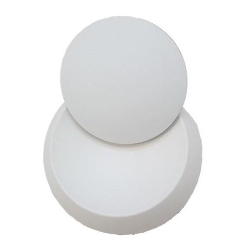 WALL LAMP PURE ALUMINUM 5W 3000K IP20 (WHITE) product photo Back View L