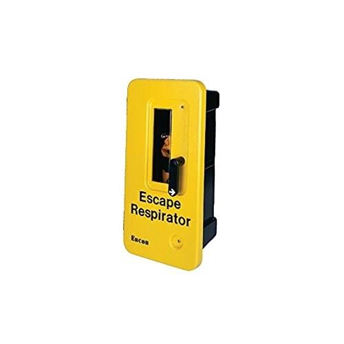 CASE ESCAPE RESPIRATOR WALL MOUNTED ABS 1 UNIT product photo Front View L