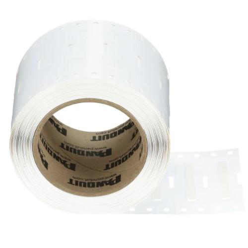 HEAT SHRINKABLE SLEEVE POLYOLEFIN WHITE 4.8MM (1 ROLL = 2500 PCS) product photo Front View L