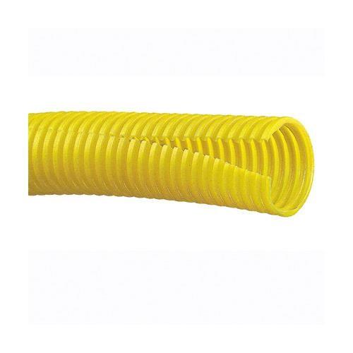 CORRUGATED LOOM TUBING SLIT WALL 47.8MMX3.0M YELLOW (10FT/ROLL, X 2ROLL) product photo Front View L