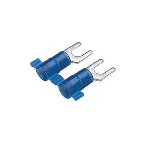 FORK TERMINAL NYLON INSULATED 16 – 14AWG #6 STUD SIZE product photo Front View L