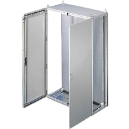 TS8285 ENCLOSURE 1200X1800X500 RAL7035 product photo Back View L