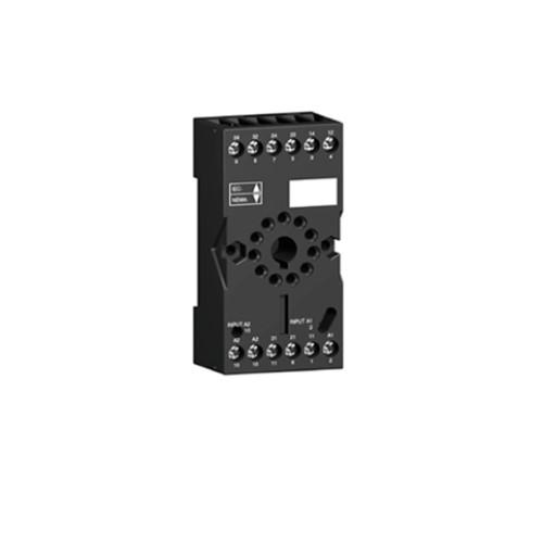 ZELIO RELAY SOCKET RUZ MIXED CONTACT 10A (MULTIPLY BY 10 PCS) product photo Front View L