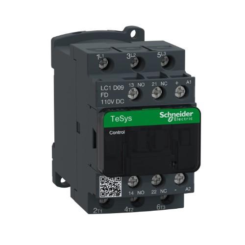 TESYS DECA CONTACTOR 3P(3NO) AC-3 440V 9A 110VDC COIL product photo Front View L