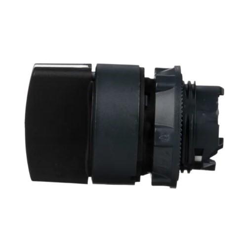 HARMONY XB5 SELECTOR SWITCH HEAD Ø22 2-POS STAY PUT BLACK product photo Back View L