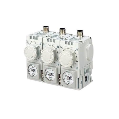 ISA2 SERIES AIR CATCH SENSOR FOR SINGLE AND DOUBLE NOTATION TYPE AND ADDITIONAL STATIONS H product photo Front View L