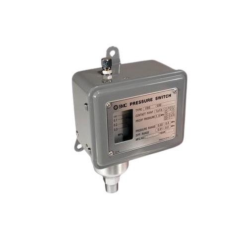 ISG PRESSURE SWITCH DRIPPROOF 0.1-1MPA NPT3/8 COPPER ALLOY product photo Front View L