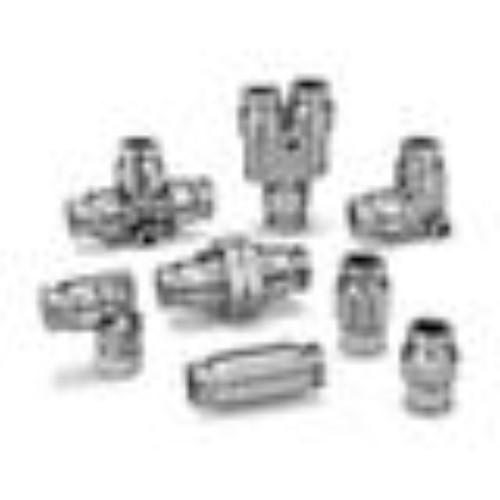 KFG2 SERIES STAINLESS STEEL 316 INSERT FITTINGSMALE KFG2L ELBOW DIAMETER 6MM DIAMETER 4MM product photo Side View L