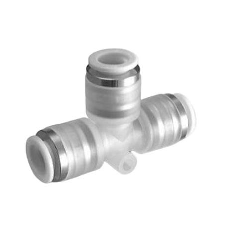 KP SERIES CLEAN ONE-TOUCH FITTINGS FOR BLOWING KPT UNION TEE DIAMETER 6MM product photo Front View L