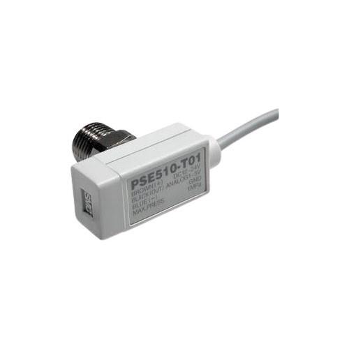 PSE540 COMPACT PNEUMATIC PRESSURE SENSOR 0 TO -101KPA R 1/8 product photo Front View L