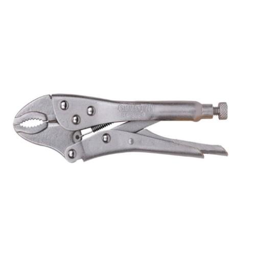 LOCKING PLIERS CURVED JAW 5" product photo Front View L