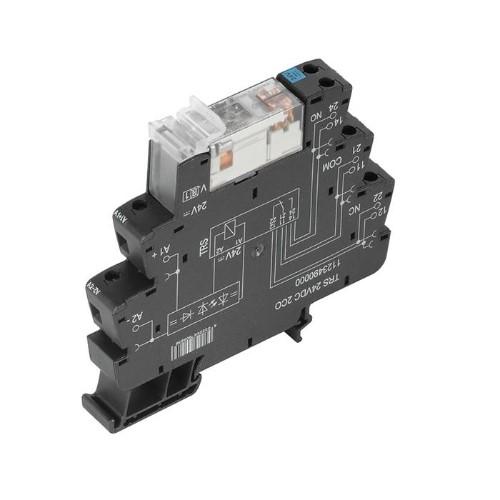 TRS 24VDC 2CO TERMSERIES RELAY MOD 2 CONTACT 24VDC ±20% 8A (10PCS/PKT) product photo Front View L