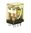 RM SERIES MINIATURE RELAY WITH INDICATOR 5A 220/240VAC product photo Back View S