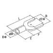 NON-INSULATED SPADE TERMINAL 1.5-3.2MM² product photo Back View S