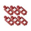 SNAP-ON BREAKER LOCKOUT 120V RED (6PCS/PKT) product photo Back View S