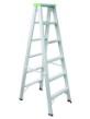 HEAVY DUTY DOUBLE SIDED LADDER 6 STEPS product photo Back View S