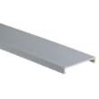 DUCT COVER PVC 3"WX6' LGREY (MULTIPLY BY 6 FT) product photo Back View S